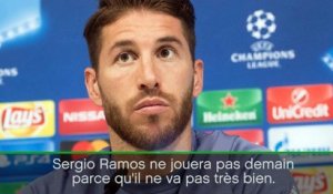 CdM Clubs - Zidane: "Ramos pas à 100%"