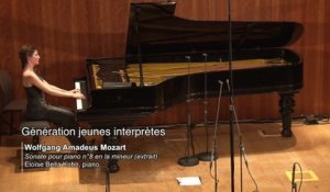 Mozart : Sonate pour piano n° 8 en la mineur K. 310 - I. Allegro maestoso Eloïse Bella Kohn