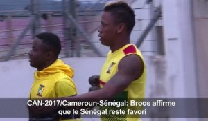 CAN-2017/Cameroun-Sénégal: "Ce sont eux les favoris" (Broos)