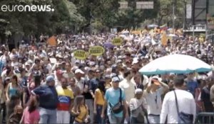 Rétro 2016 : Un an de troubles au Venezuela en images