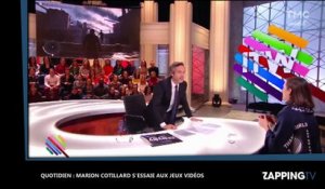 Quotidien : Marion Cotillard essaie de jouer à Assassin’s Creed, la vidéo hilarante