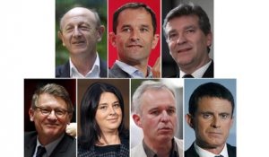 France: les sept candidats à la primaire de la gauche dévoilés