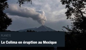 Le Colima entre en éruption au Mexique