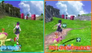 Digimon World : Next Order - Comparaison PS4 - PS Vita