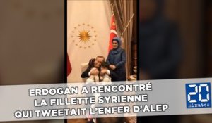 Erdogan a rencontré Bana Al-Abed, la fillette syrienne qui tweetait l’enfer d’Alep