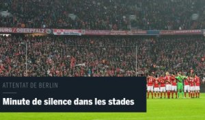 Minute de silence dans les stades allemands