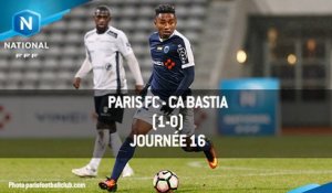 J17 : Paris FC - CA Bastia (1-0), le résumé