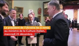Dix-sept tableaux de maîtres volés dans un musée à Vérone restitués à l'Italie