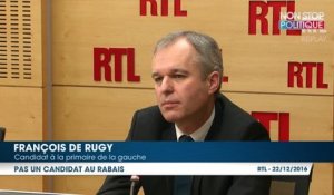 Primaire à gauche : François de Rugy se défend d’être un candidat au rabais