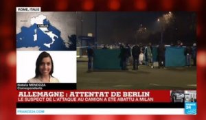 Attentat de Berlin : le suspect de l'attaque abattu à Milan