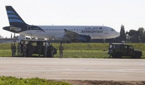 Un avion libyen détourné sur l'île de Malte