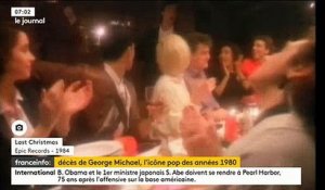 George Michael: L'hommage en musique de France Info à la star décédée cette nuit d'une crise cardiaque