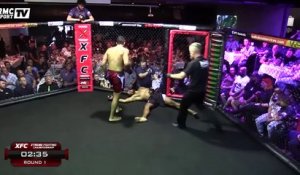 MMA - Il tombe K.O seul après s'être échappé d'une soumission