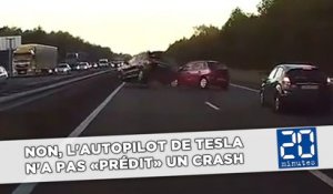 Non, l'Autopilot de Tesla n'a pas «prédit» un crash