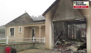 VIDEO. Châtellerault : à Thuré, ils ont tout perdu dans l'incendie de leur maison