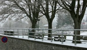 Premières neiges sur la Province de Namur