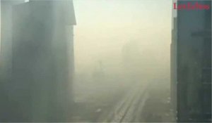 Les images impressionnantes de Pékin engloutie sous la pollution