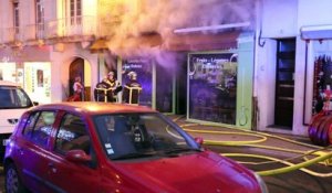 Incendie rue du pot d'Etain à Avranches