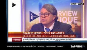 Charlie Hebdo : Gilbert Collard (FN) avoue avoir été un ‘’mouton’’ en se disant Charlie