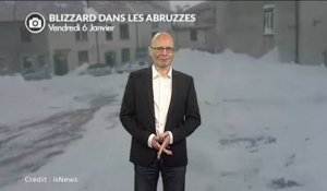 Vague de froid en Europe : vidéos spectaculaires