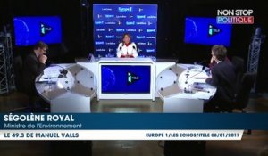 Ségolène Royal a "mal vécu le 49.3" de Manuel Valls