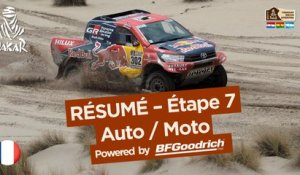 Résumé de l'Étape 7 - Auto/Moto - (La Paz / Uyuni) - Dakar 2017