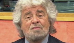 Beppe Grillo se retrouve seul au Parlement européen