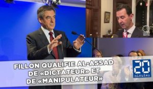 Fillon qualifie al-Assad de «dictateur» et de «manipulateur»
