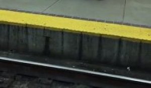 Bagarre sur le quai du métro