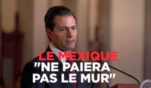 Le Mexique "ne paiera pas le mur"