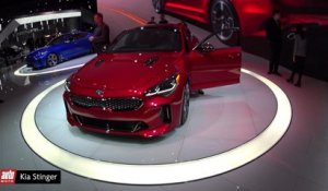 Kia Stinger [SALON DETROIT 2017] : le grand coupé 4 portes coréen est né