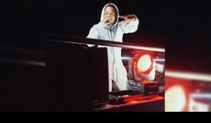 Kendrick Lamar's Surprise Concert On A Moving Truck In Hollywood; Performs "Money Trees"