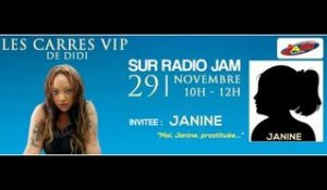 Les Carrés VIP de Didi avec Janine sur RADIO JAM !