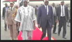 Arrivé du P.M ZIDA  porteur du Message du Président du Burkina Faso au Président IBK.