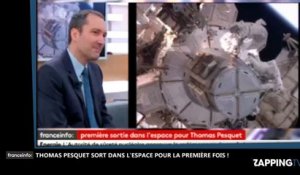 Thomas Pasquet : l’astronaute est sorti pour la première fois dans l’espace ! (vidéo)