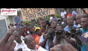 Marche de la CNC /Charles Konan Banny demande une marche pacifique à ses partisans