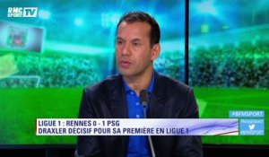 Ali Benarbia salue la prestation de Draxler contre Rennes