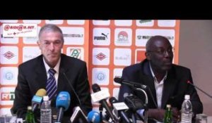 Football / Présentation officielle du nouveau sélectionneur des Eléphants par Sidy Diallo