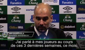 21e j. - Guardiola : ''Je sais à quel point c’est dur pour eux''