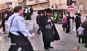 Jérusalem : les ultra-orthodoxes manifestent violemment