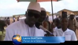 RTI / Excellence : Le chargé de mission du Président Ouattara distribue des prix
