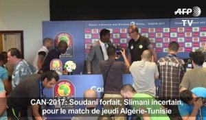 CAN-2017: Soudani forfait, Slimani incertain pour l'Algérie