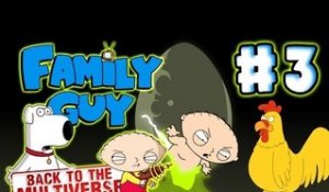 Family Guy: Back to the Multiverse Walkthrough Part 3 (PS3, X360, PC) No Commentary - Level 3