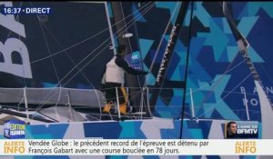 Vendée Globe: Armel Le Cléac'h a franchi la ligne d'arrivée