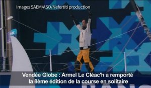 Vendée Globe: Armel Le Cléac'h triomphe avec majesté