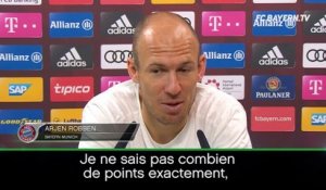City - Robben : "Le titre pour Guardiola ? Pas impossible"