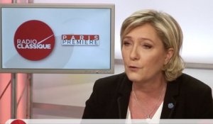 "L'hypothèse que je tombe contre Emmanuel Macron au second tour est crédible" Marine Le Pen (20/01/2017) Partie 1