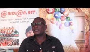 Tchétché Aimé, ancienne gloire du football ivoirien invité d'abidjan.netTV