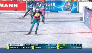 Biathlon - CdM (H) - Anterselva : Martin Fourcade deuxième