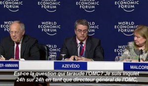 Azevedo (OMC) veut parler avec Trump de ses inquiétudes